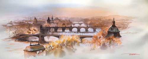 Prague autumn by Igor Dubovoy