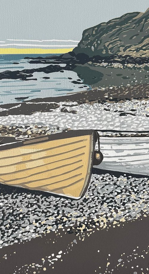 Boats in the Bay by Kirstie Dedman