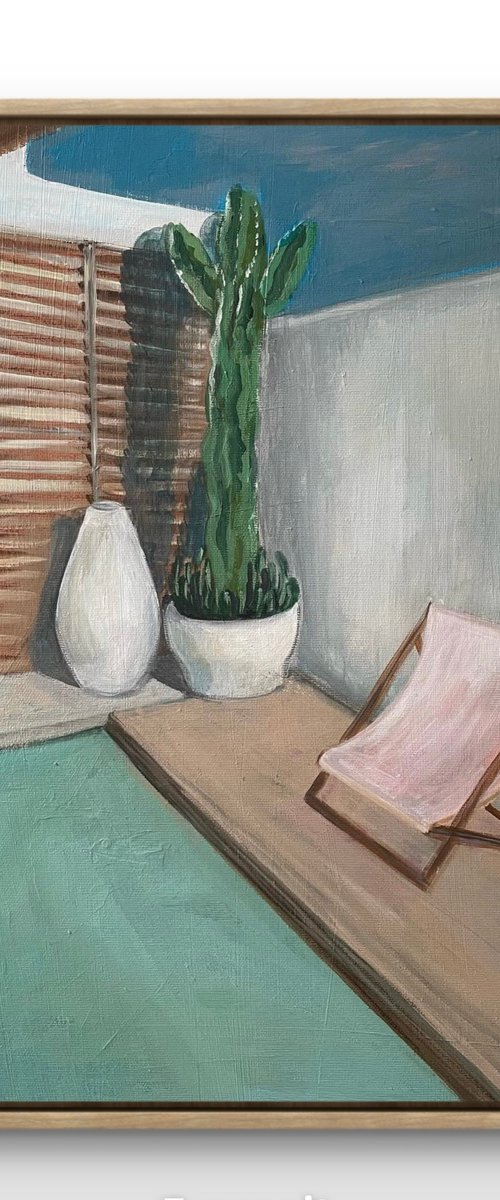 By the pool - I by Nadya  Peovska