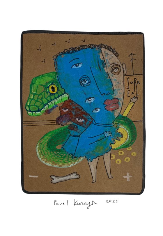 Surreal snake #12