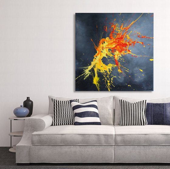 Wildfire (Spirits Of Skies 064169) (80 x 80 cm) XXL (32 x 32 inches)