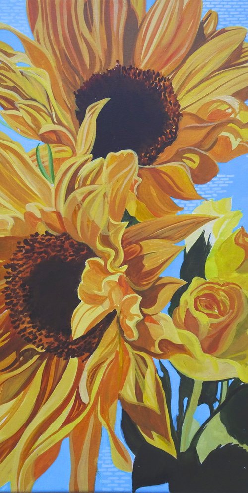 Summer Sunflowers 2 by Joseph Lynch