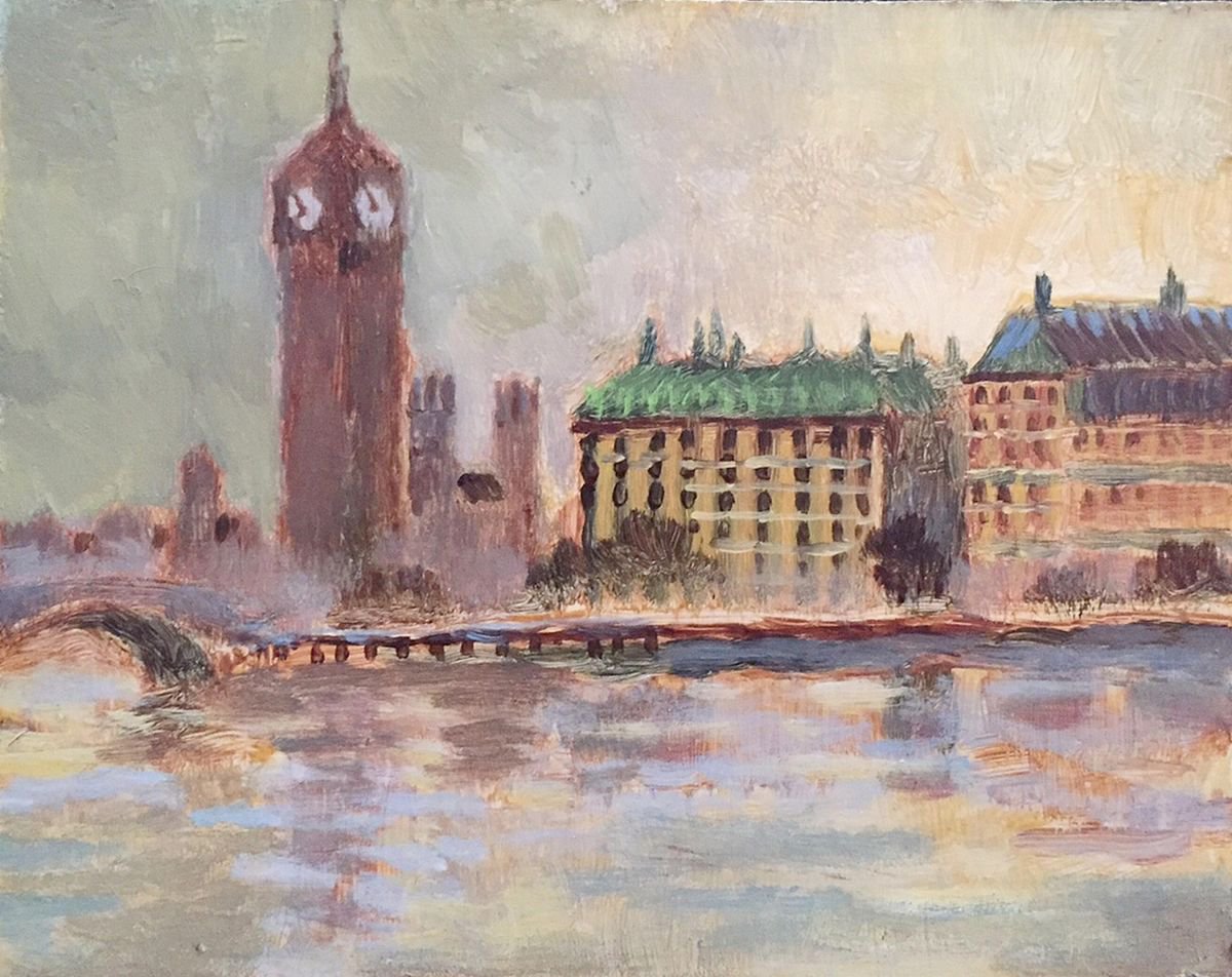 A Wet London by Rod Norman