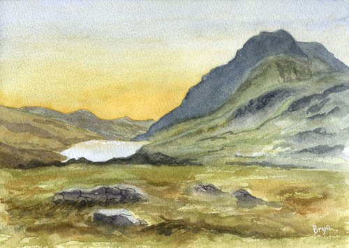 Ogwen Sunrise, Snowdonia by Bryn Humphreys