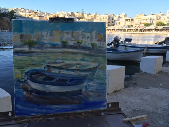 Boats at Agios Nicolaos