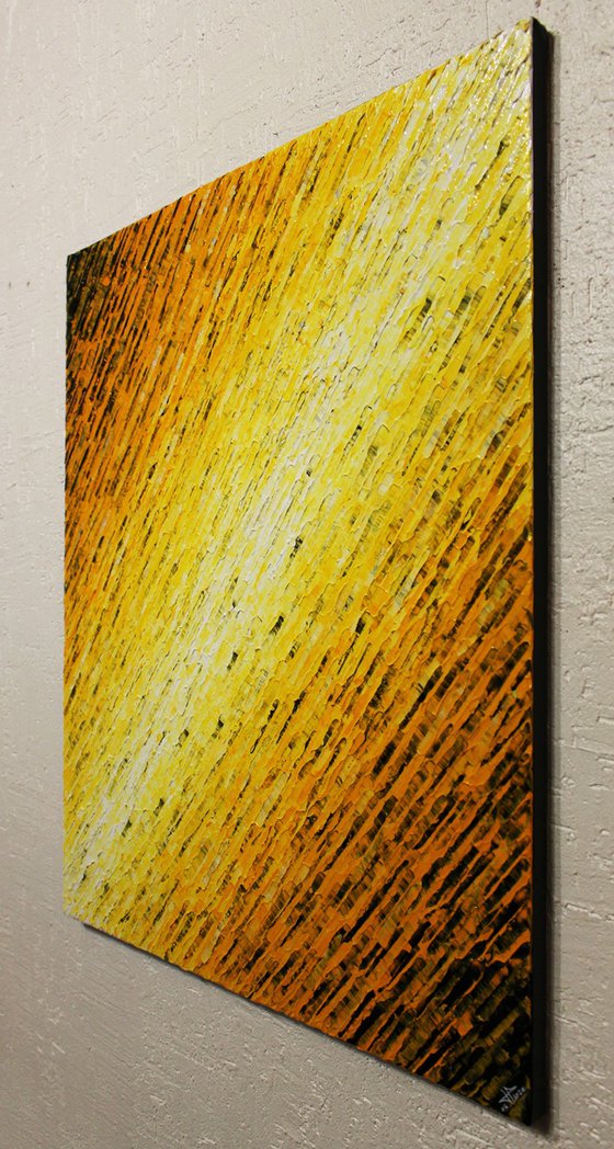 White yellow knife texture