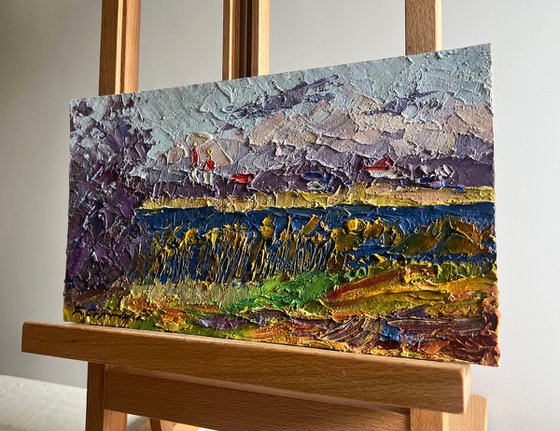 River and Golden Field