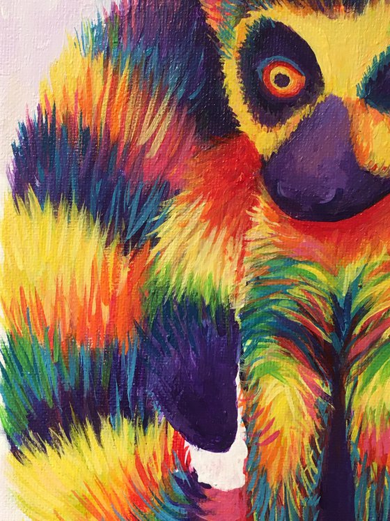 Leonard the Rainbow Lemur