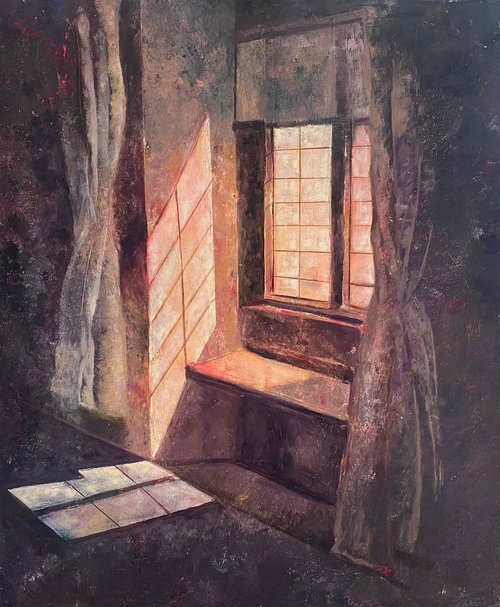 Window to the secret garden by Dasha Pogodina