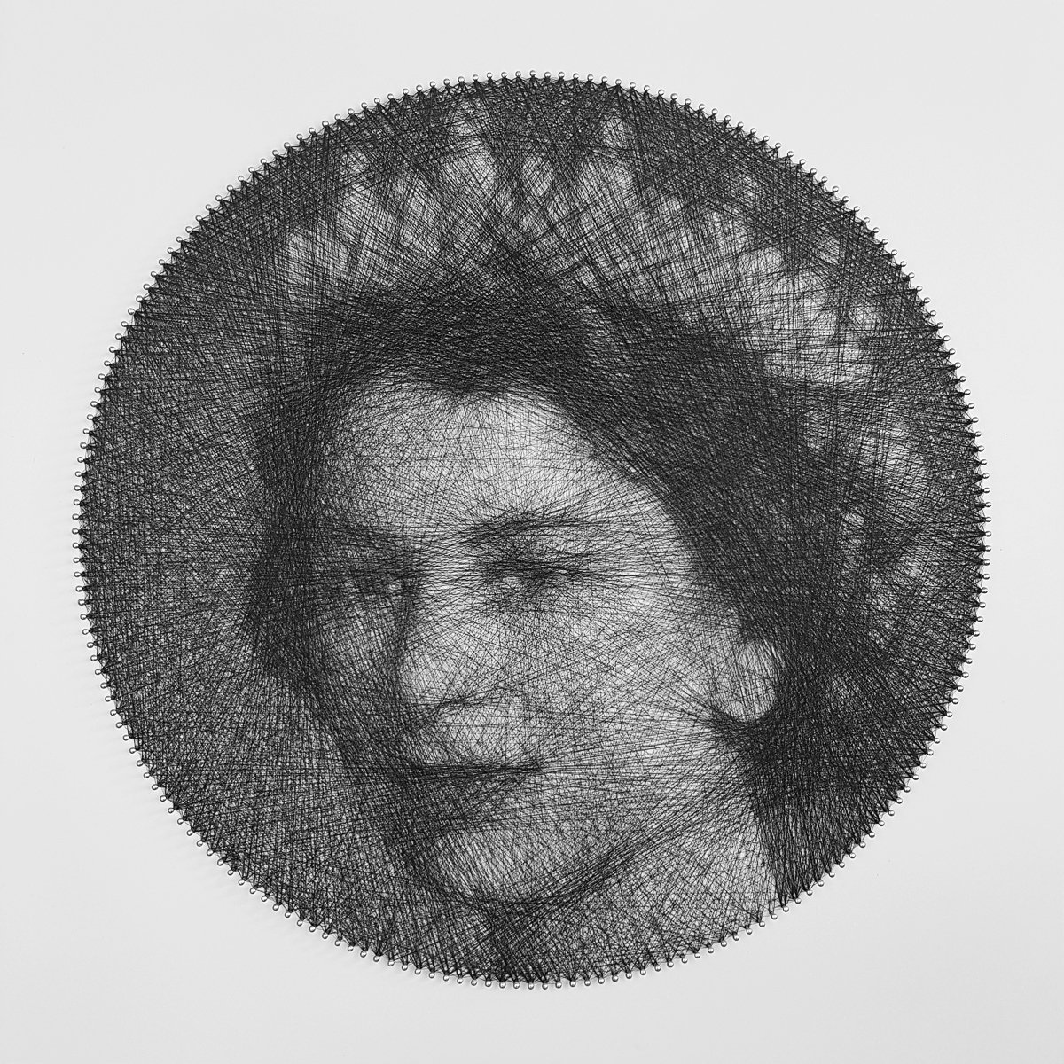 Photorealistic Portrait Sculpture By Andrey Saharov, 22 X 22, Her Majesty Queen Elizabeth Ii, Original Artwork