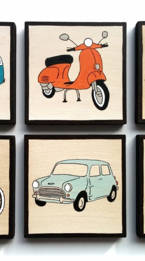 Mid Century Vehicles by Lunartics