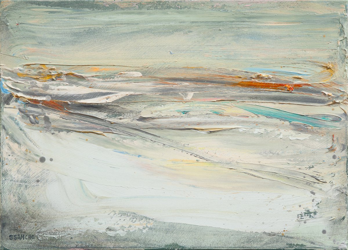 Abstract landscape by Susana Sancho Beltran