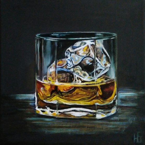 Whiskey on the rocks