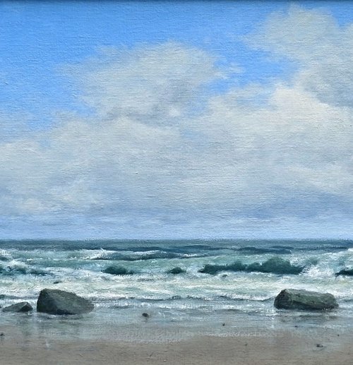 The Noord sea beach by Gerard Kramer