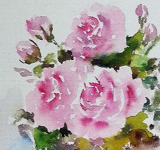 Pink Spring Roses