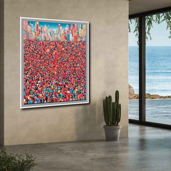 Vibrant Urban Symphony 1