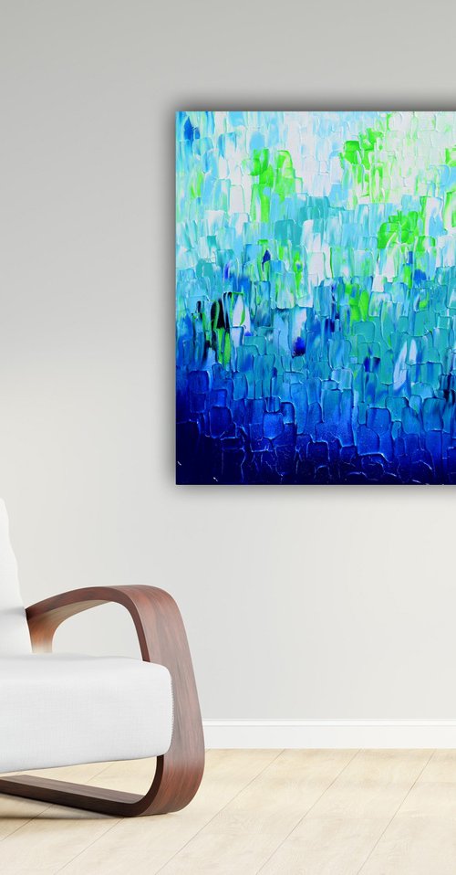 Relief Blue 30 by Soos Tiberiu