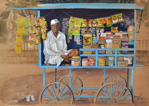Snacks on wheels by Ramesh Jhawar