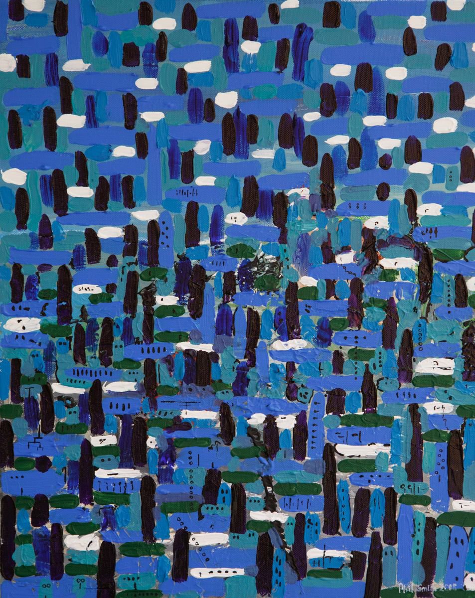 Study in Blue 1 by Phil Smith
