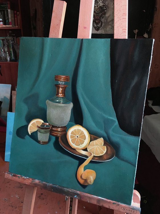 STILL LIFE WITH LEMONS