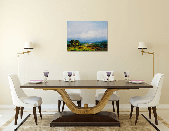 " Where Heaven Touches the Earth-2 "  80x60cm....SPECIAL PRICE!!!