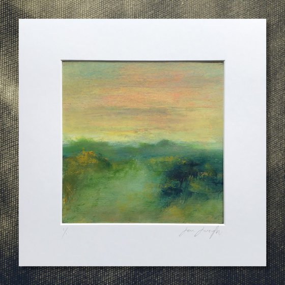 Dreamscape - original, mounted painting