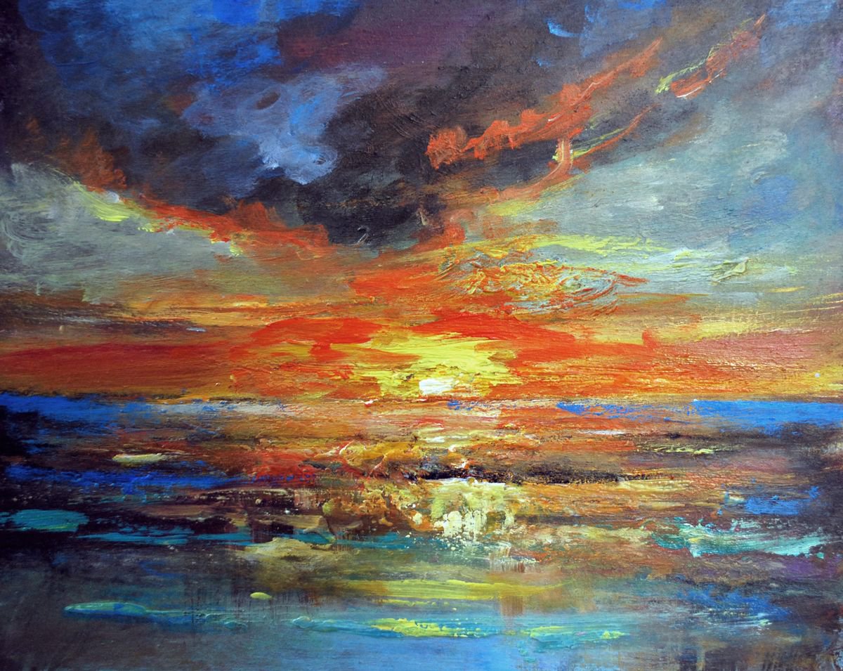 Golden Sun by Vishalandra Dakur