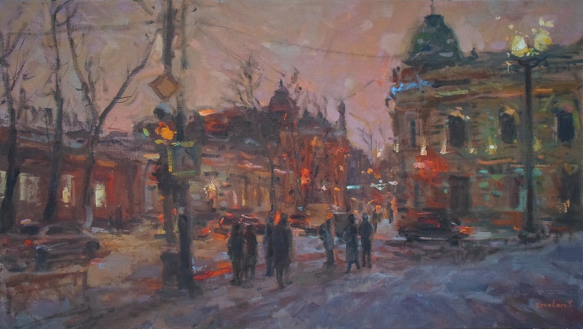Evening lights by Yuri Ermolaev