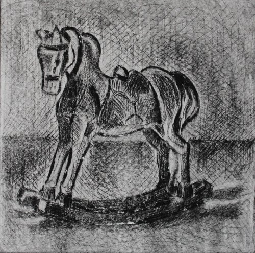 Rocking horse by Joanna Plenzler