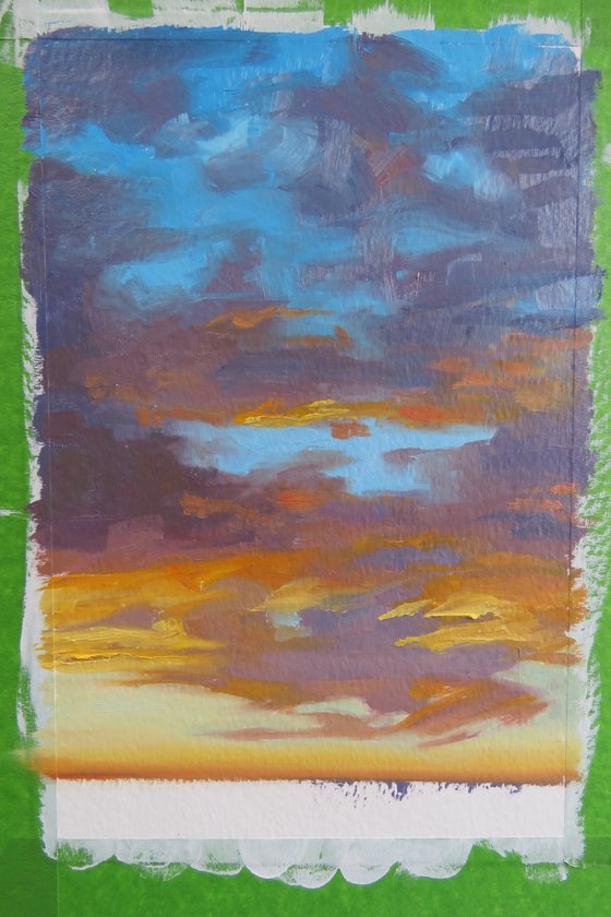 As the sun goes down