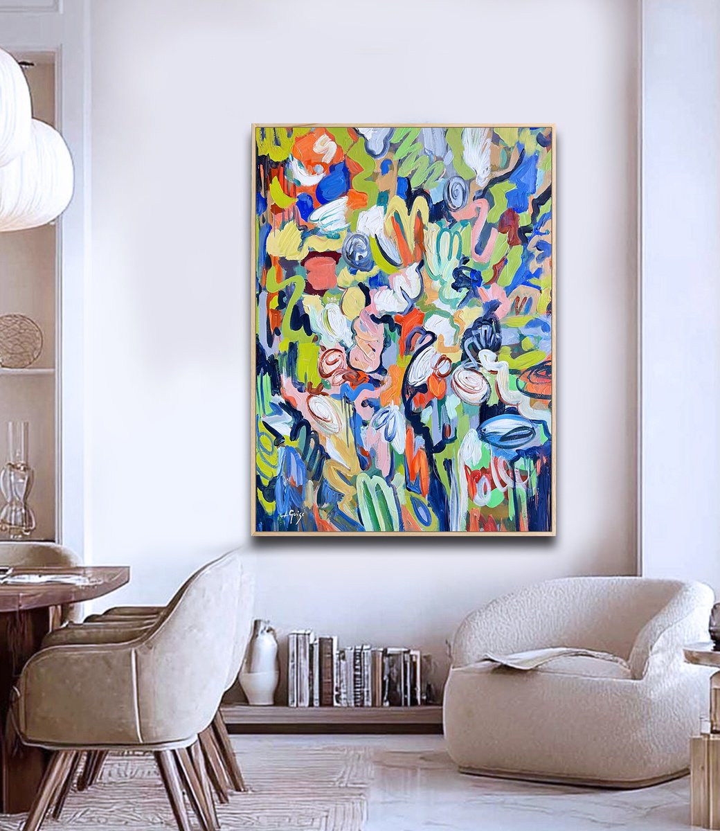  Echoes Of Spring By Lana Guise, 25 X 33, Artwork For Sale On Artfinder