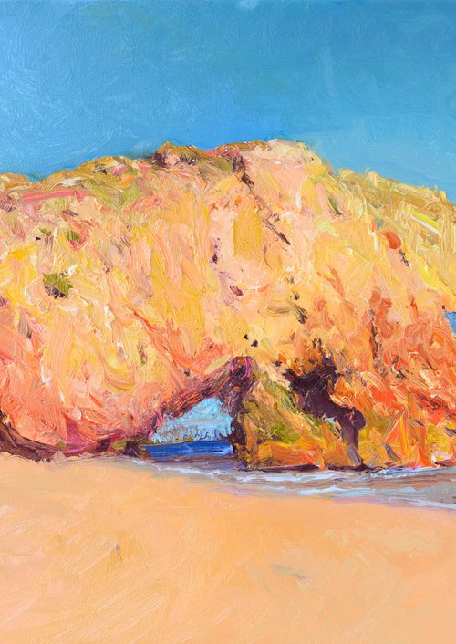 El Matador Rock in Malibu by Suren Nersisyan