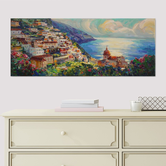 Positano in Morning Light