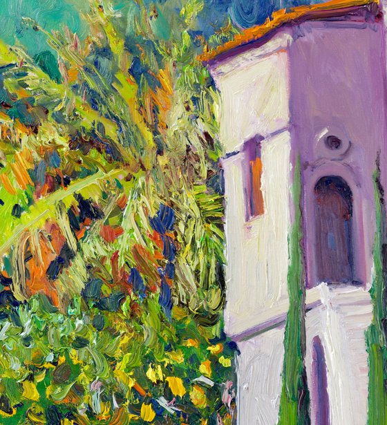 Garden with Lemon Trees