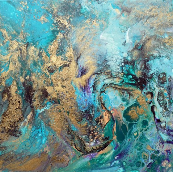 Triptych Wind of the sea