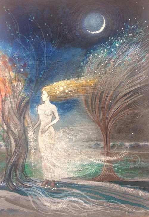 The Marriage of Tree and Moon by Phyllis Mahon