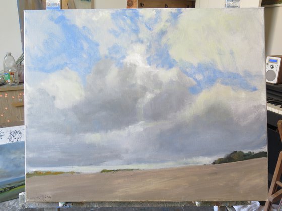 Clouds above the Wolds