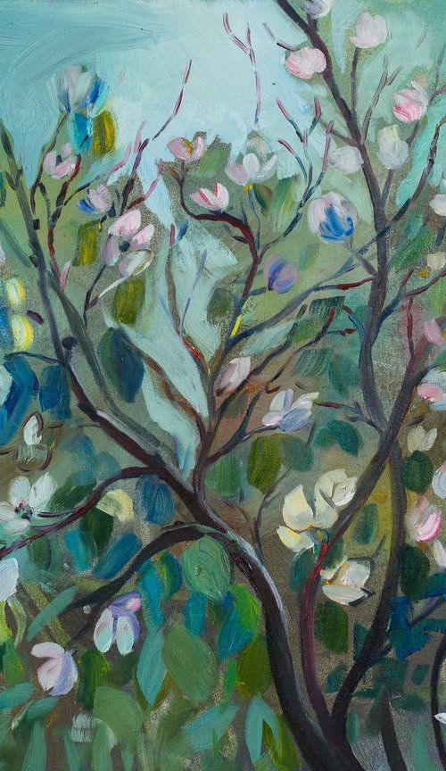 Сloudy spring by Eva Akopian