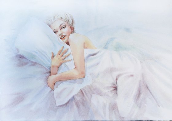 In Bed With Marilyn Monroe