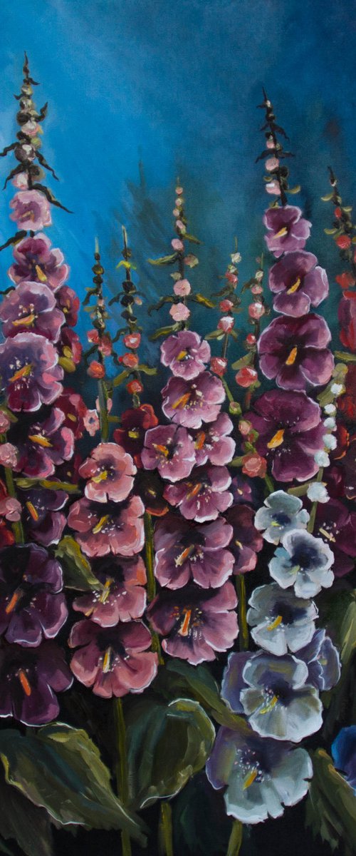 Hollyhock by Ihor Bychkivskyy