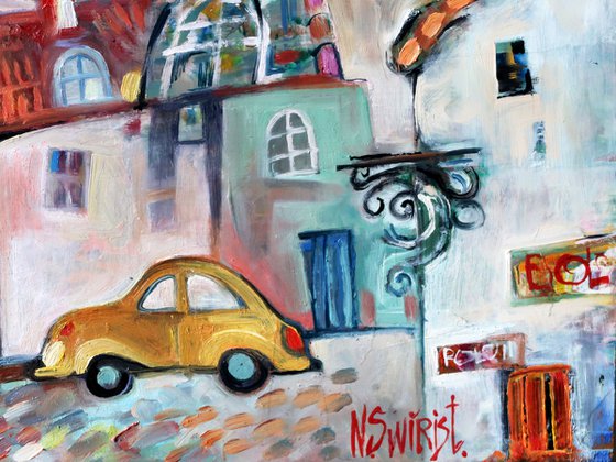 Beetle on the Cobblestones