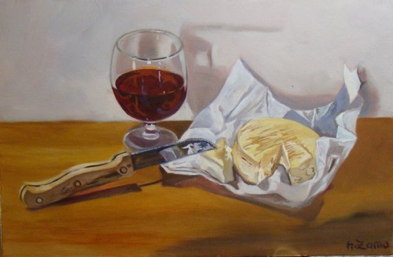 Wine and cheese