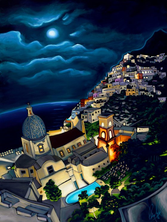 Positano at Night