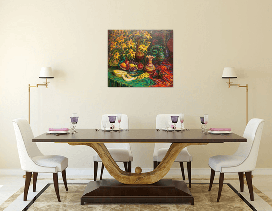 STILL LIFE WITH LILIES