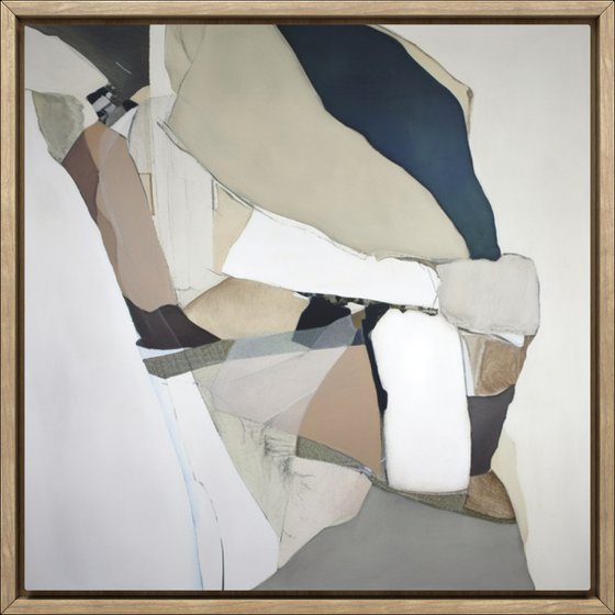 Muted Motion #17 pastel abstraction