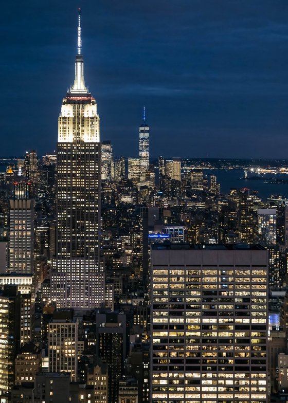 NEW YORK, BLUE HOUR