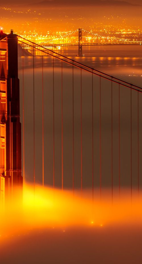 Red Gate, Golden Gate Bridge by Francesco Carucci
