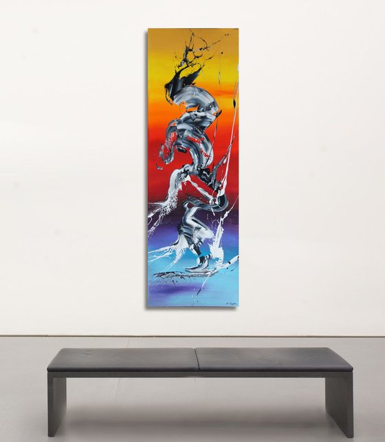 Spirits Rising II (Spirits Of Skies 075032) (50 x 150 cm) XXL vertical (20 x 60 inches)