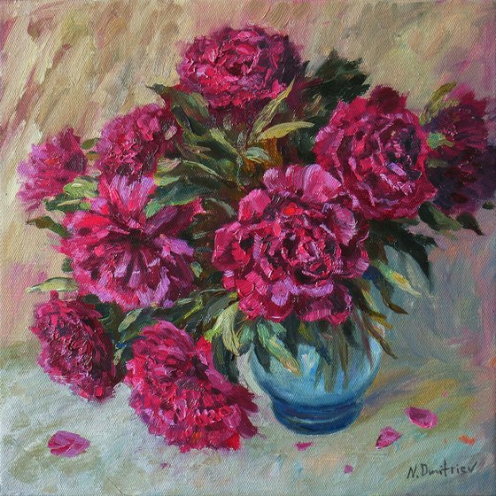 The Bouquet Of Peonies