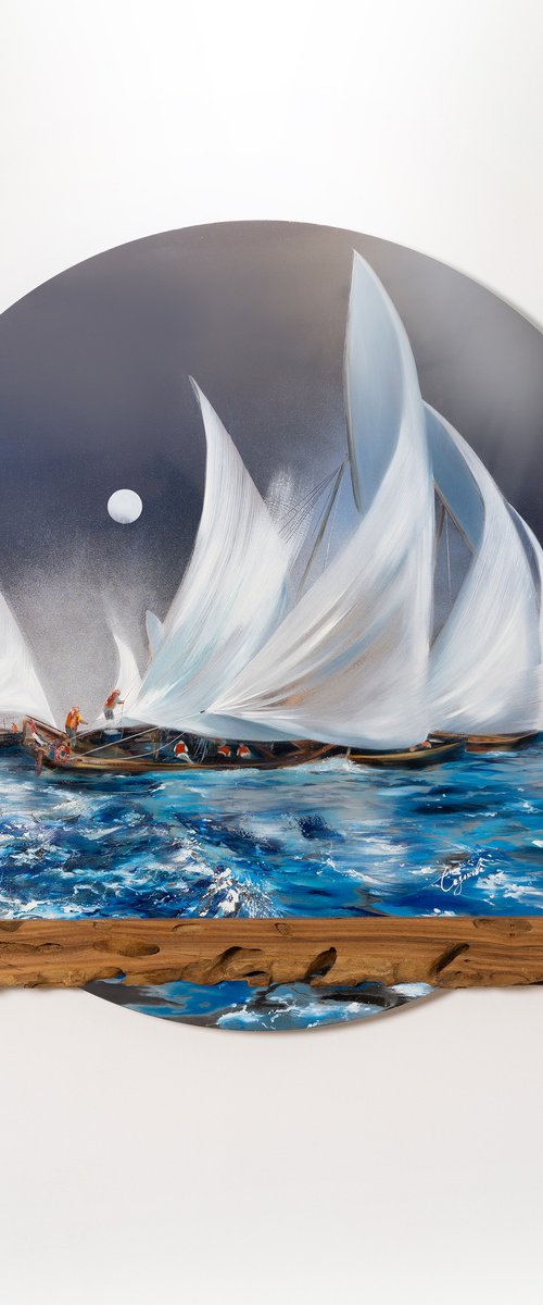 Pearl seekers by Irina Sazonova